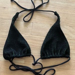 Bondeye two tone sofie top